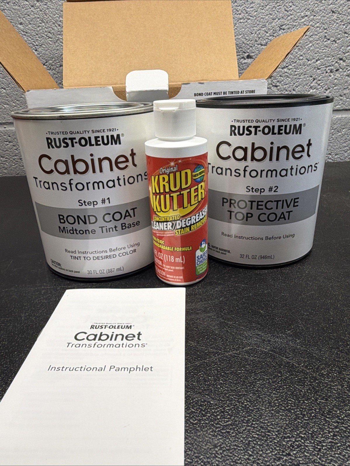Rust-Oleum Cabinet Transformations Complete Coating Kit 374679 Midtone Base