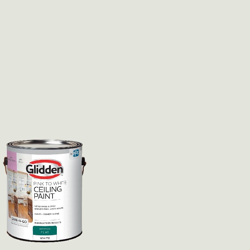 Interior Ceiling Paint Flat Quick Dry Washable Spatter Resistant 1 Gallon New