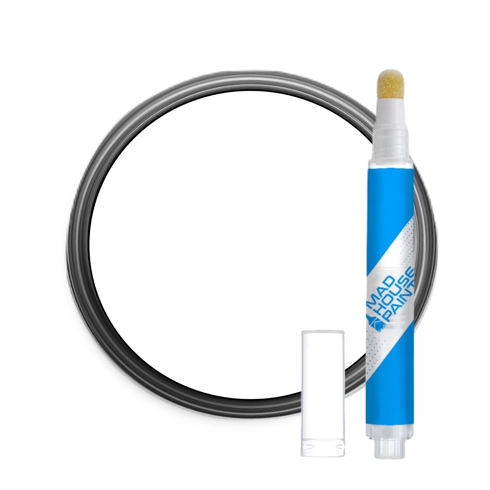 M.A.D Home Painting Glossy White Fine Touch Pen for Walls & Ceilings