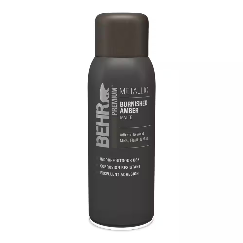 11 Oz. Burnished Amber Matte Interior/Exterior Metallic Spray Paint