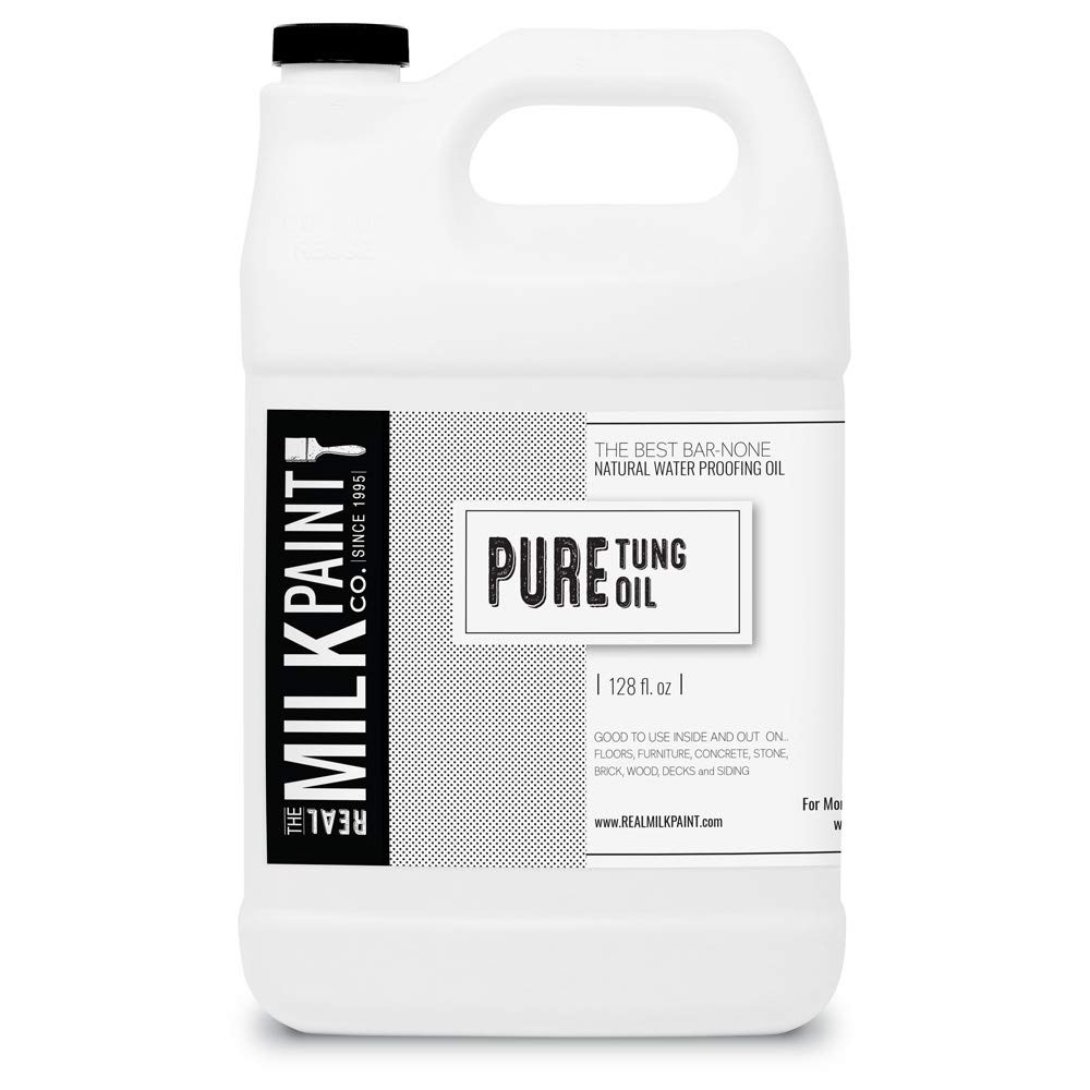 Pure Tung Oil for Wood Finishing,Cutting Boards, Outdoor Furniture,1 Gallon. HOT
