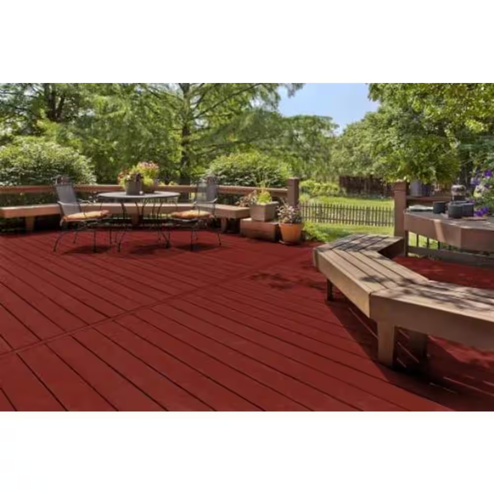 1 Qt. #T-330 Redwood Transparent Waterproofing Exterior Wood Finish