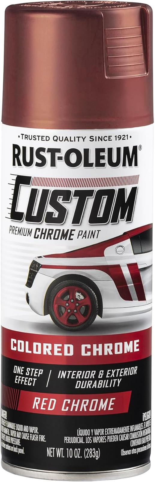 Automotive Custom Chrome Spray Paint Choose Color ( Black,Red,Blue)
