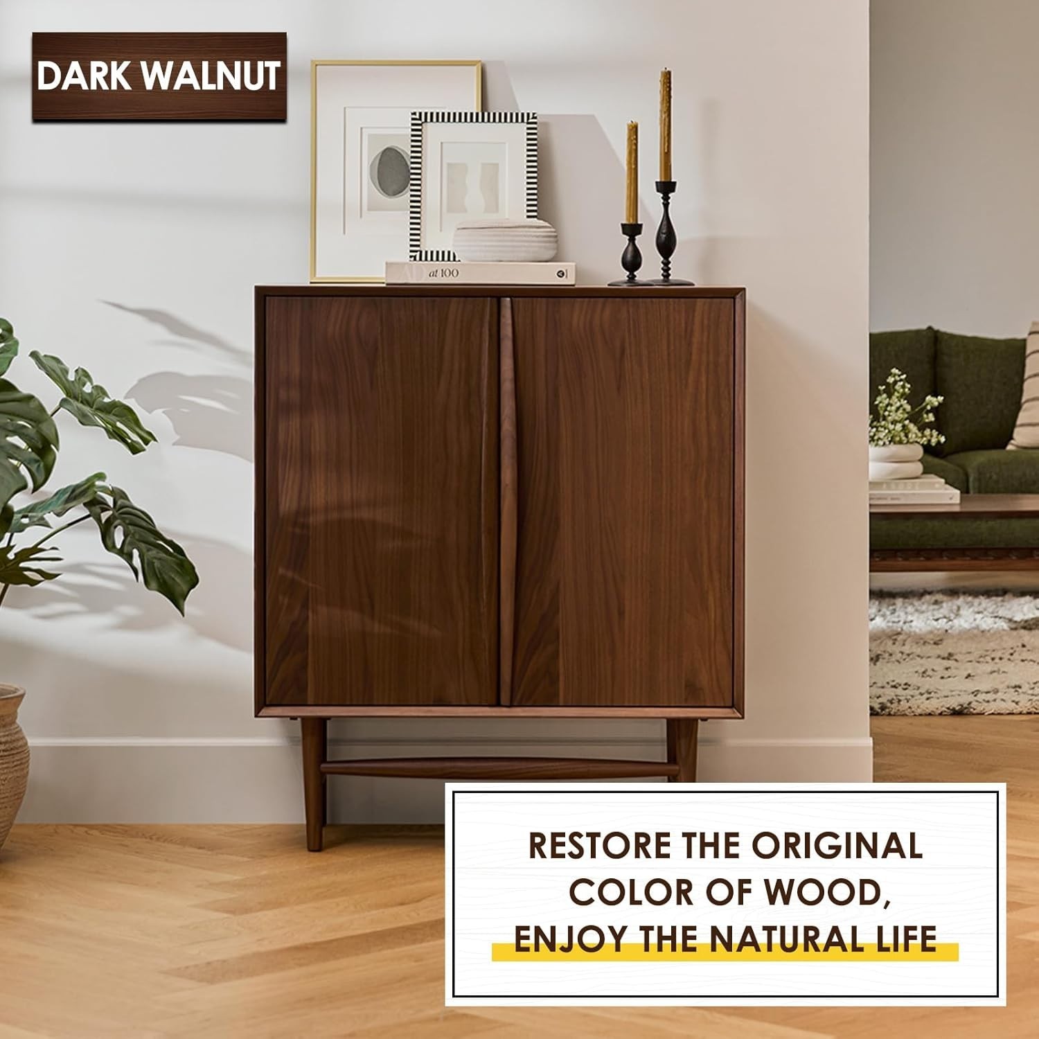 Water Based Wood Stain – Multiple Finishes, Fast Drying, Indoor and Outdoor F…