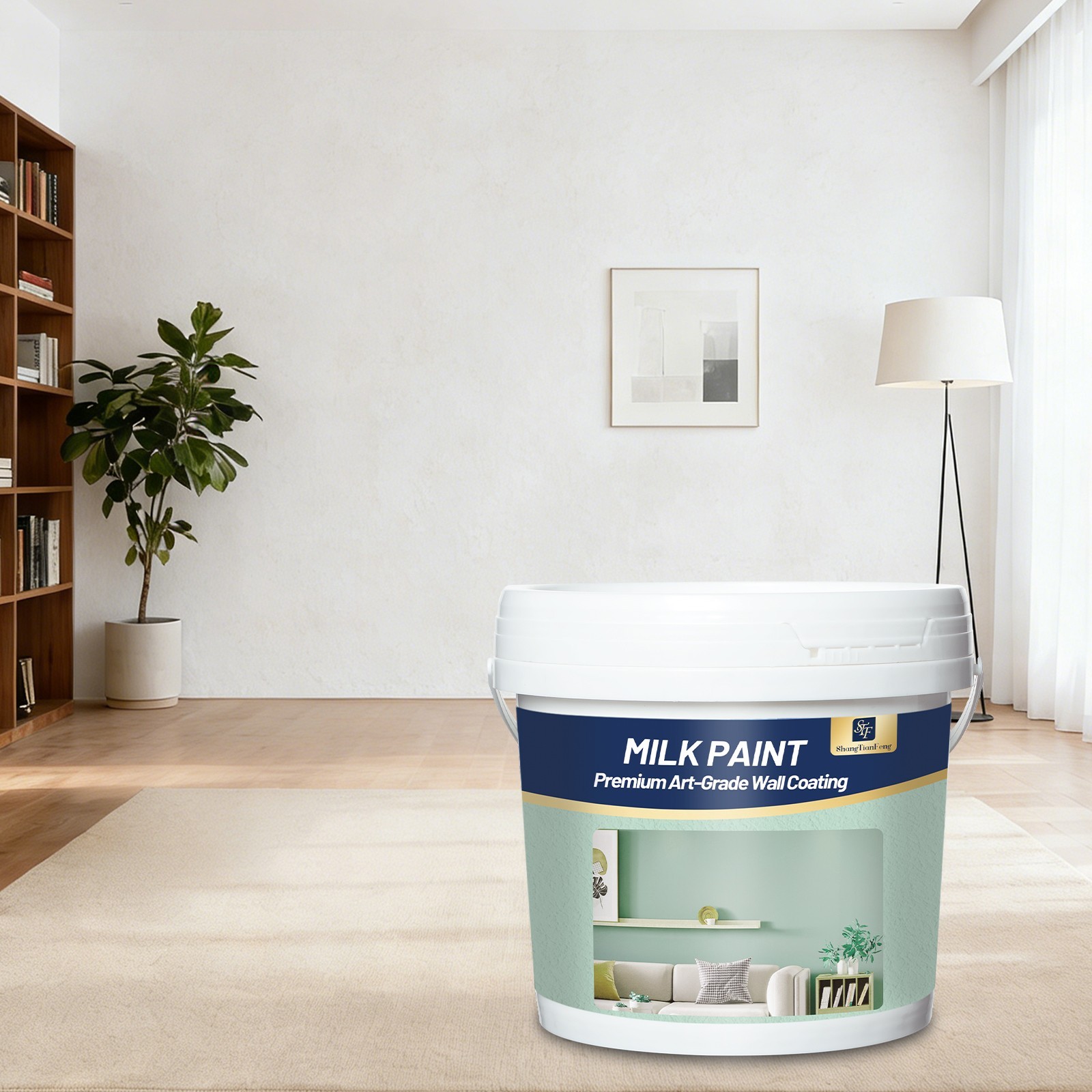 8 Gallon Upgraded Epoxy Paint Kit with Accessories | Indoor/Outdoor Floor, Wall