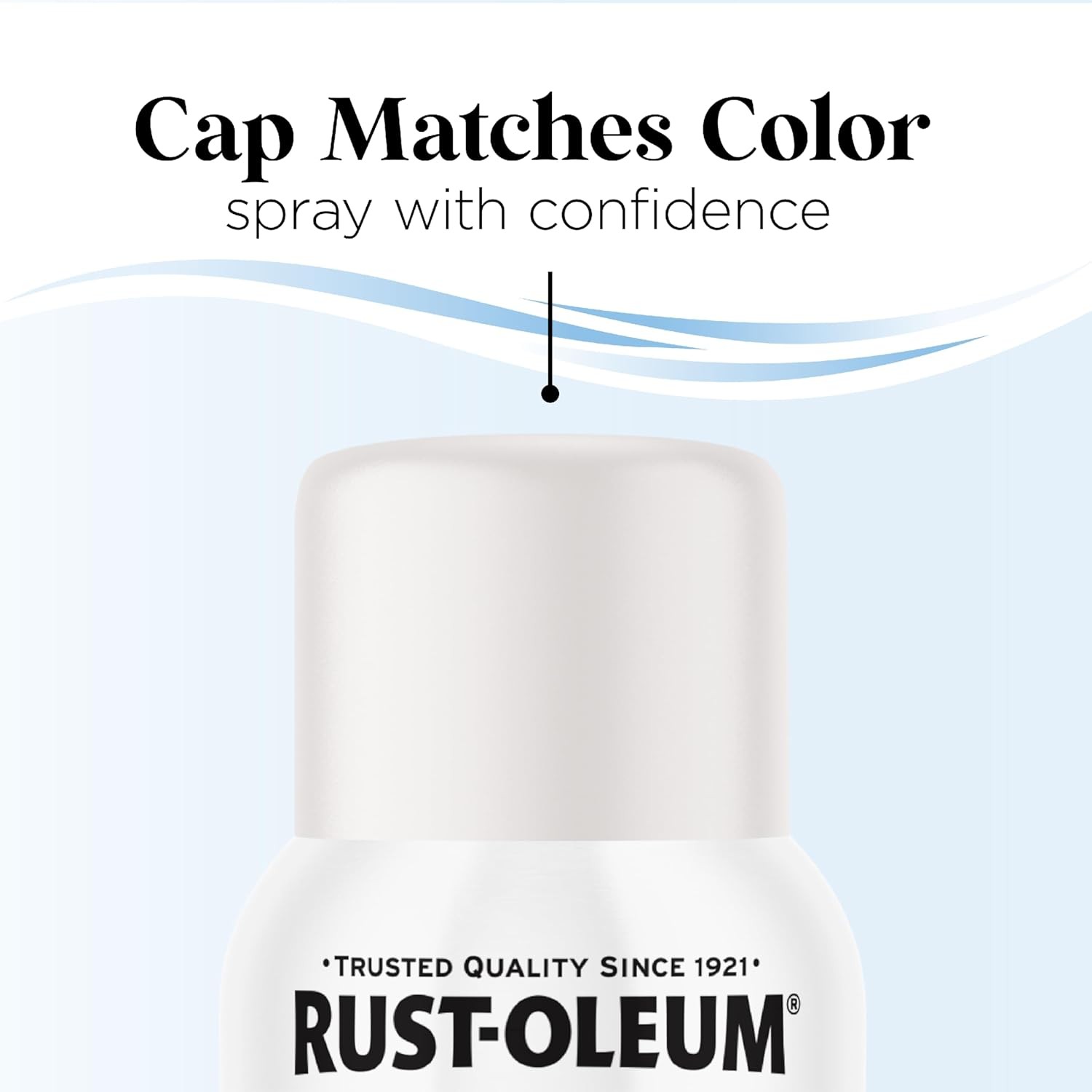 Rust-Oleum Low Odor Premium Spray Paint, 11 oz, Matte Snow White