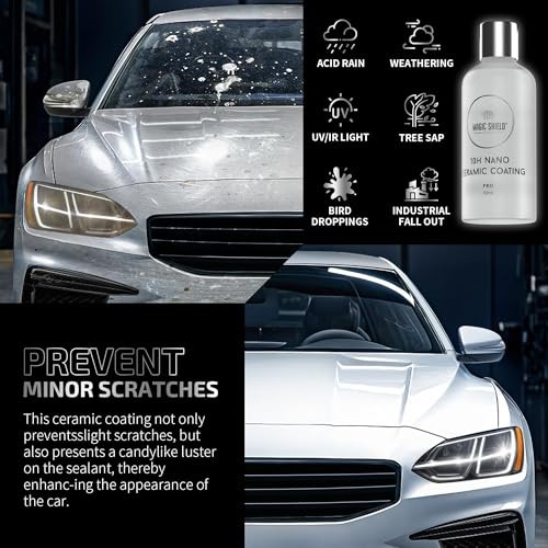 Ceramic Coating PRO 10H – Self-Healing | Long lasting for 2 cars+ | Advanced