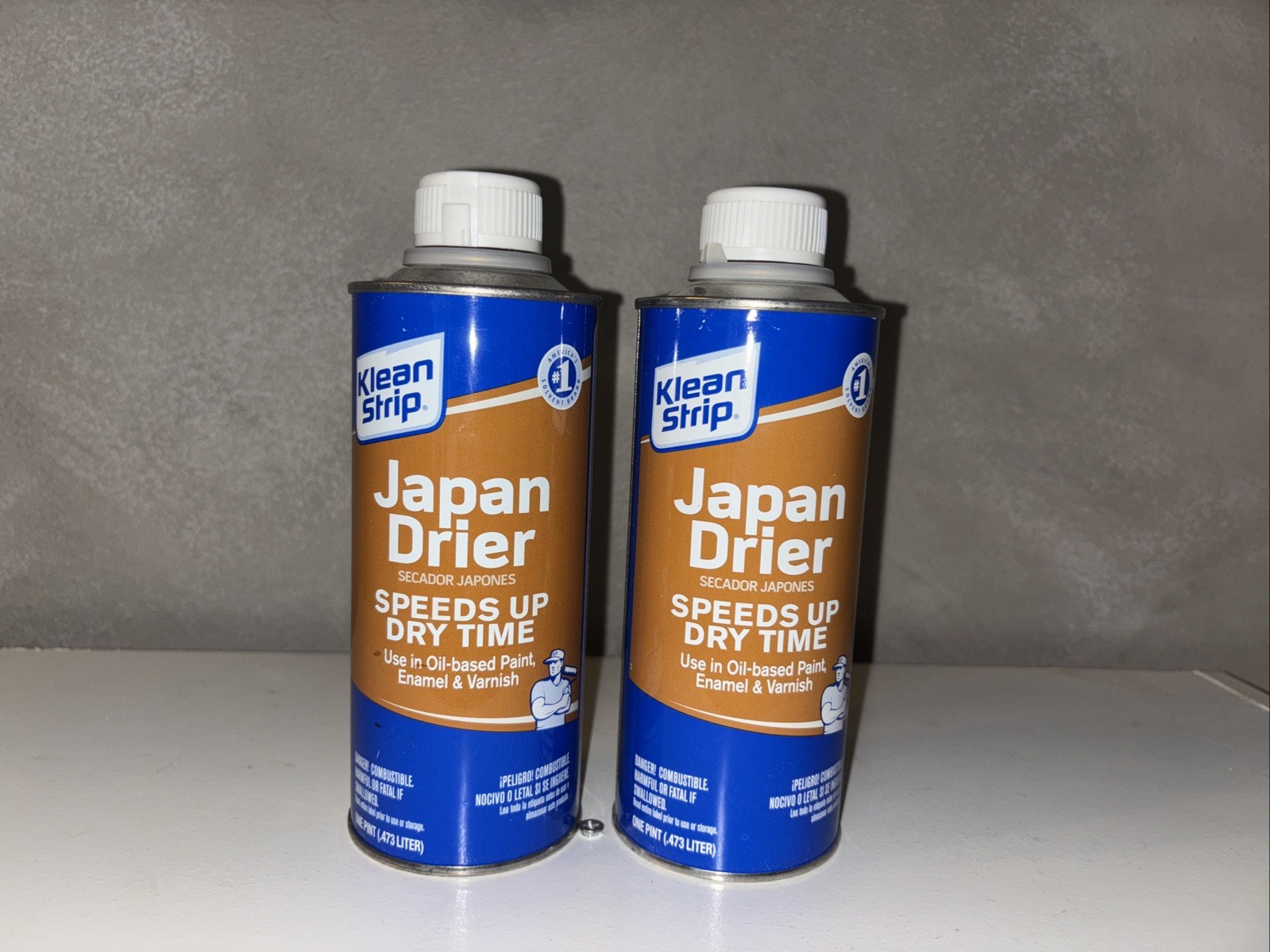2 Cans Klean Strip Japan Drier 1 Pint Each Lot of 2. New unopened cans.