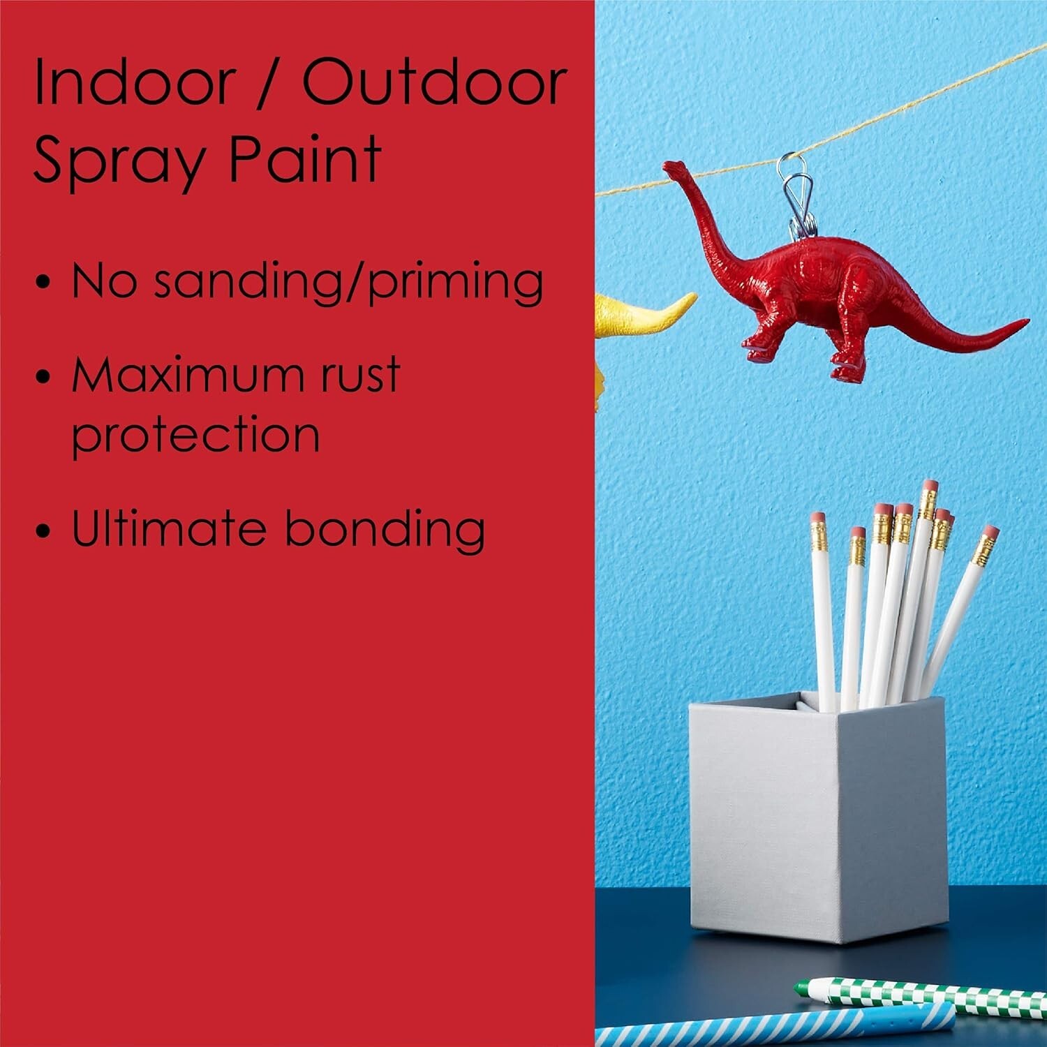 12 oz Rust Resistant Red Pepper Spray Paint – Perfect for Metal, Wood, & More!