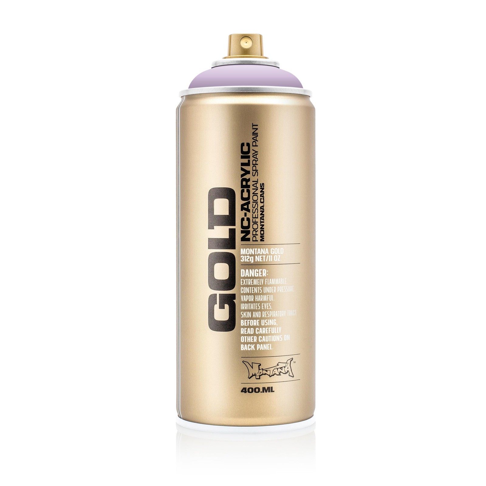 Montana Cans Gold Semi Gloss Spray Paint 25 Sq Ft Fast Drying Versatile Colors