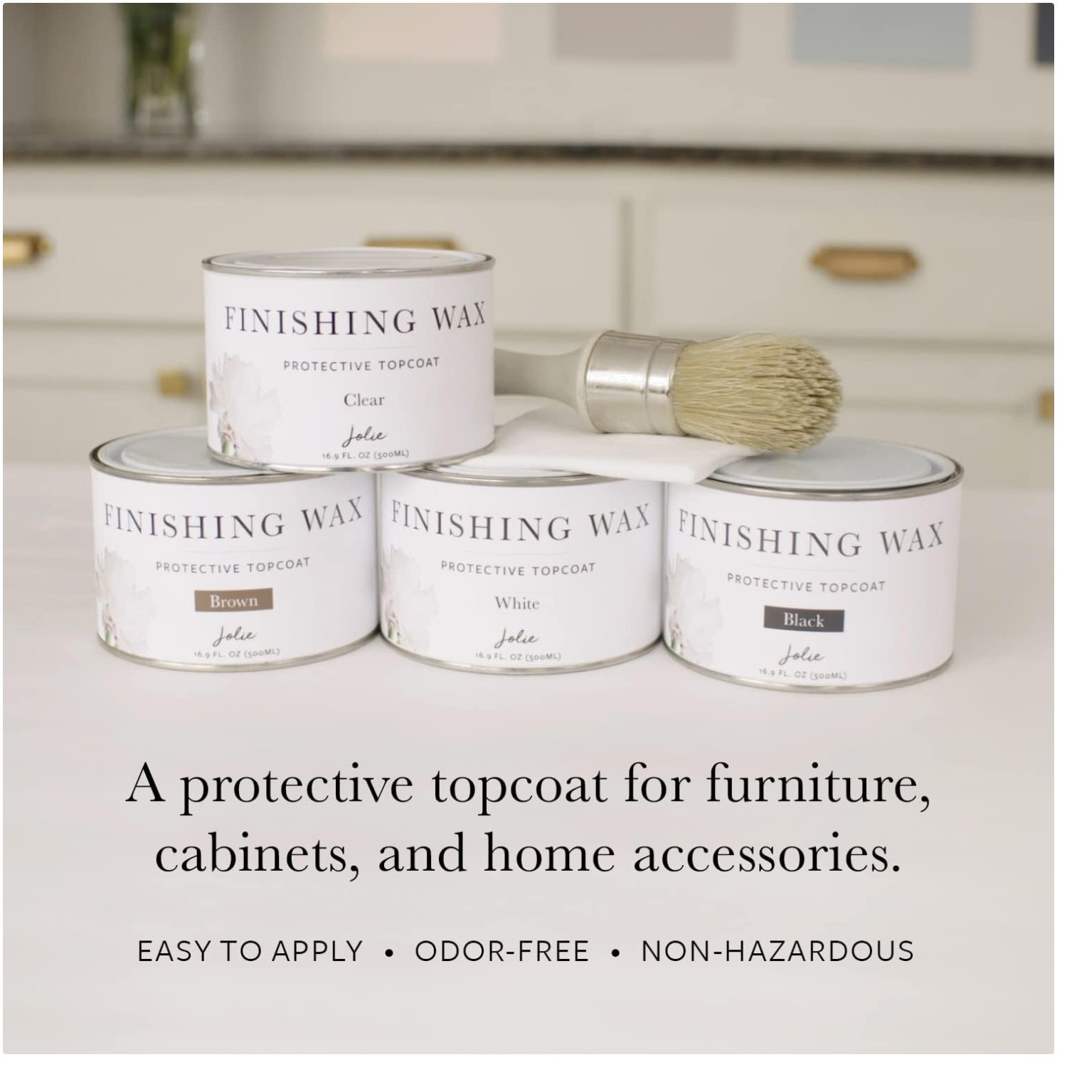 Finishing Wax for Interior Furniture – Black 500mL
