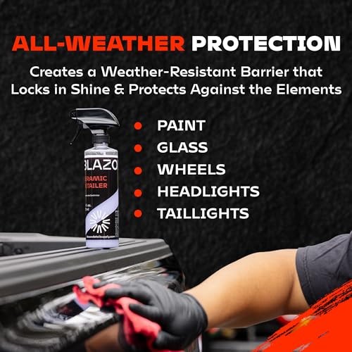 Ceramic Detailer Spray Coating- Hydrophobic Shine & Surface Protection-