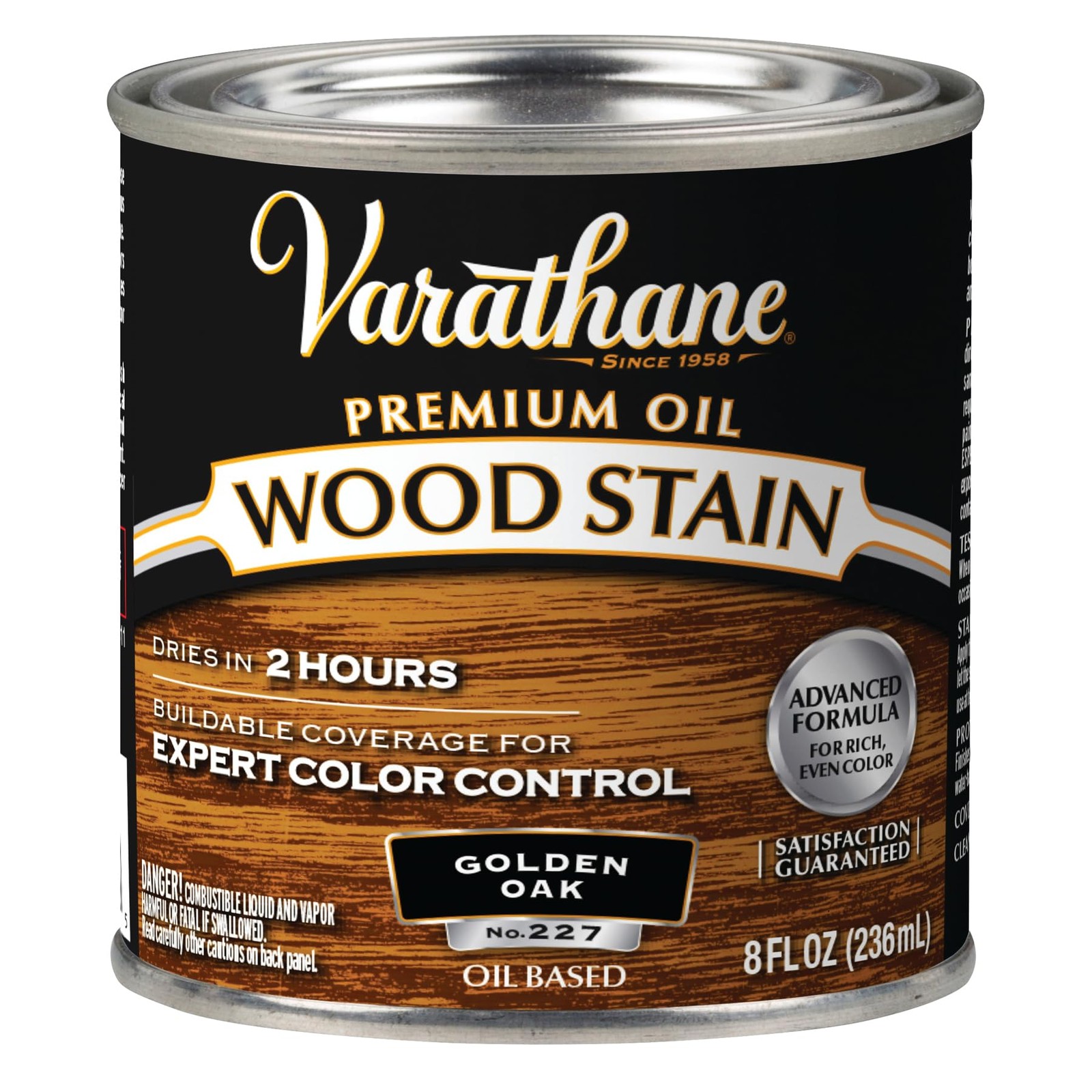 Golden Oak Wood Stain 1/2″ Half Pint 211793