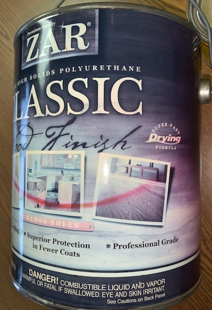 ZAR Classic Wood Finish Clear High Solids Polyurethane Gloss Gallon