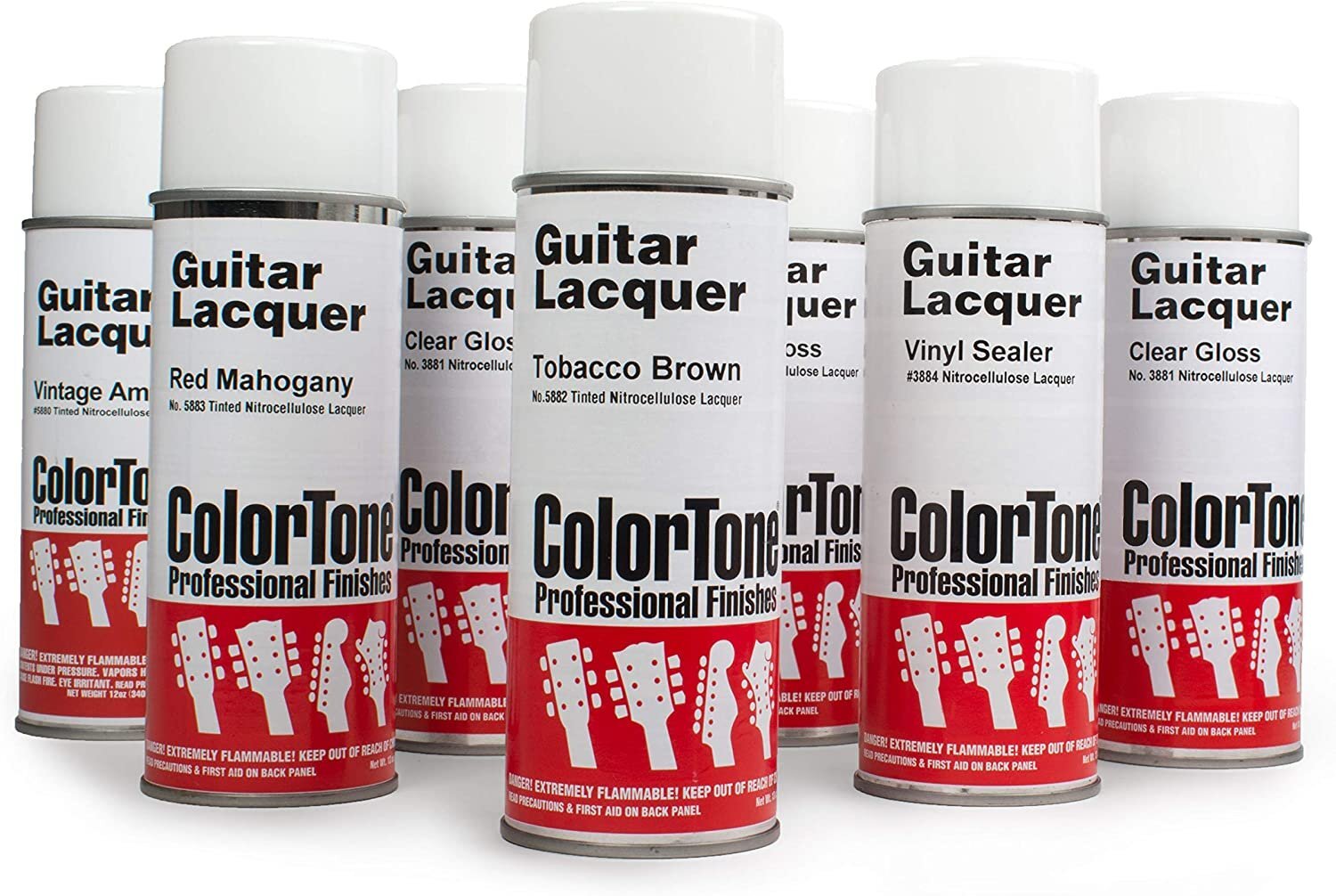 ColorTone Aerosol Finishing Set for Kalamazoo Tobacco Sunburst, Early Kalamazoo