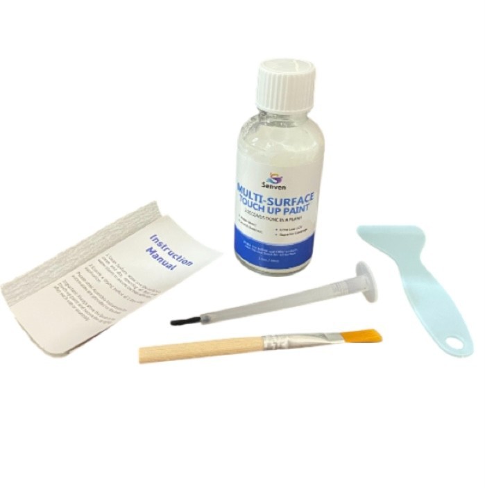 Senven White Touch Up Paint Scratch Resistant Waterproof 1.5 Fl Oz