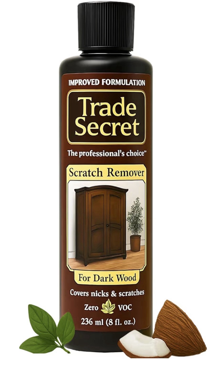 Trade Secret Scratch Concealer For Wood Furniture Floors Restores Wood Scratch