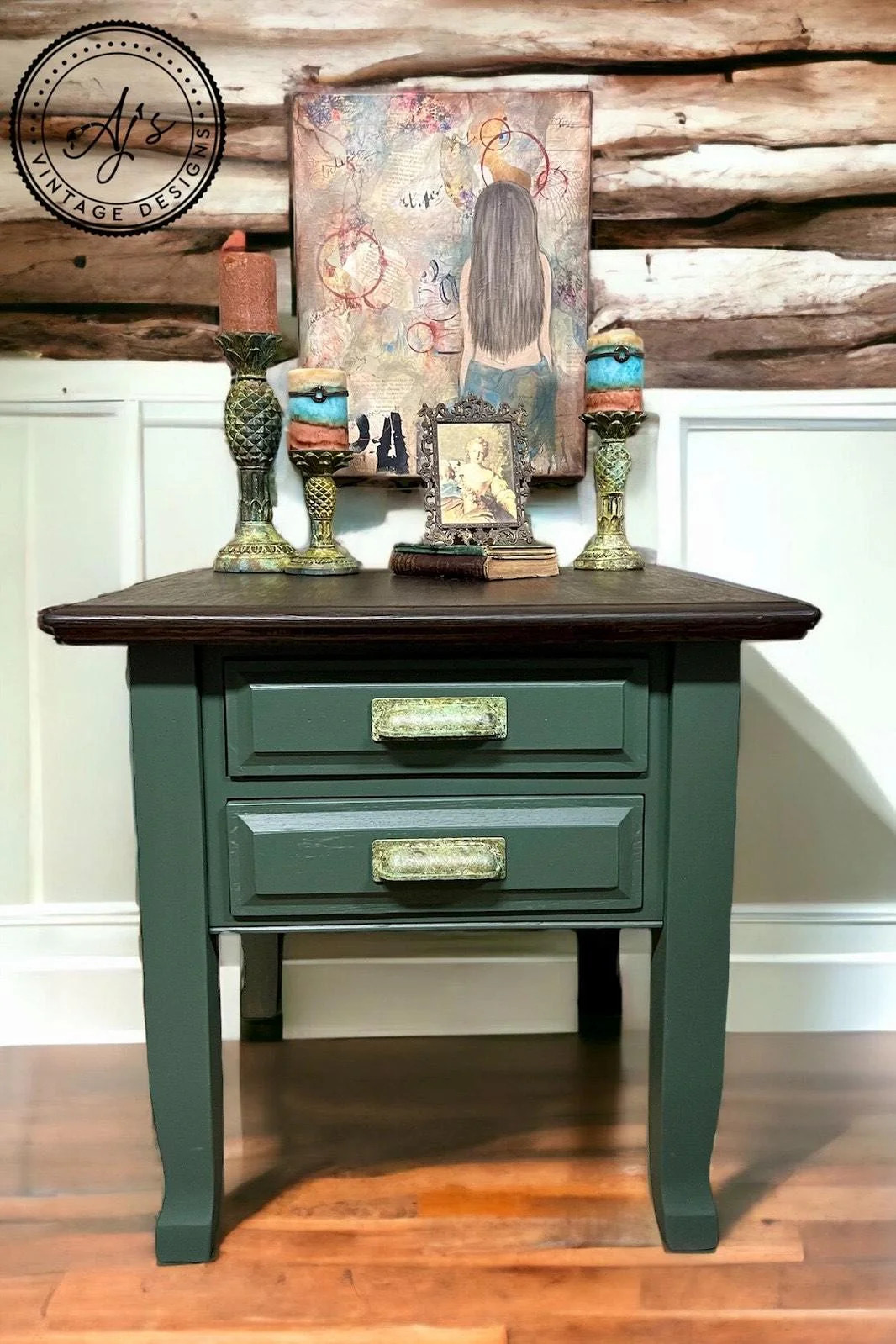 ACADIA | Dixie Belle Silk Paint | deep green | Furniture Paint