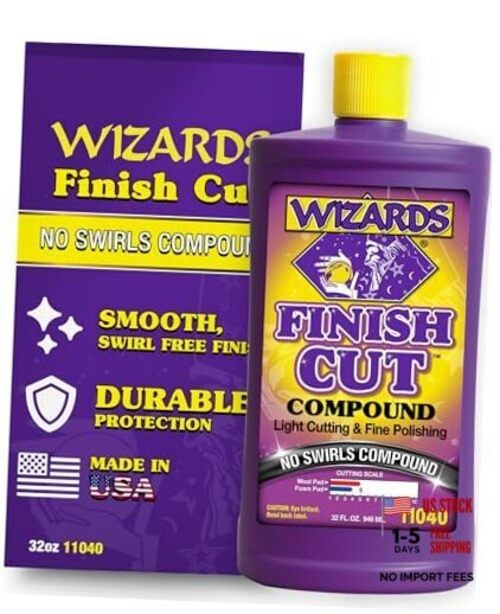 32 oz Finish Cut Compound – Levels Scratches and Brightens Dull Finishes