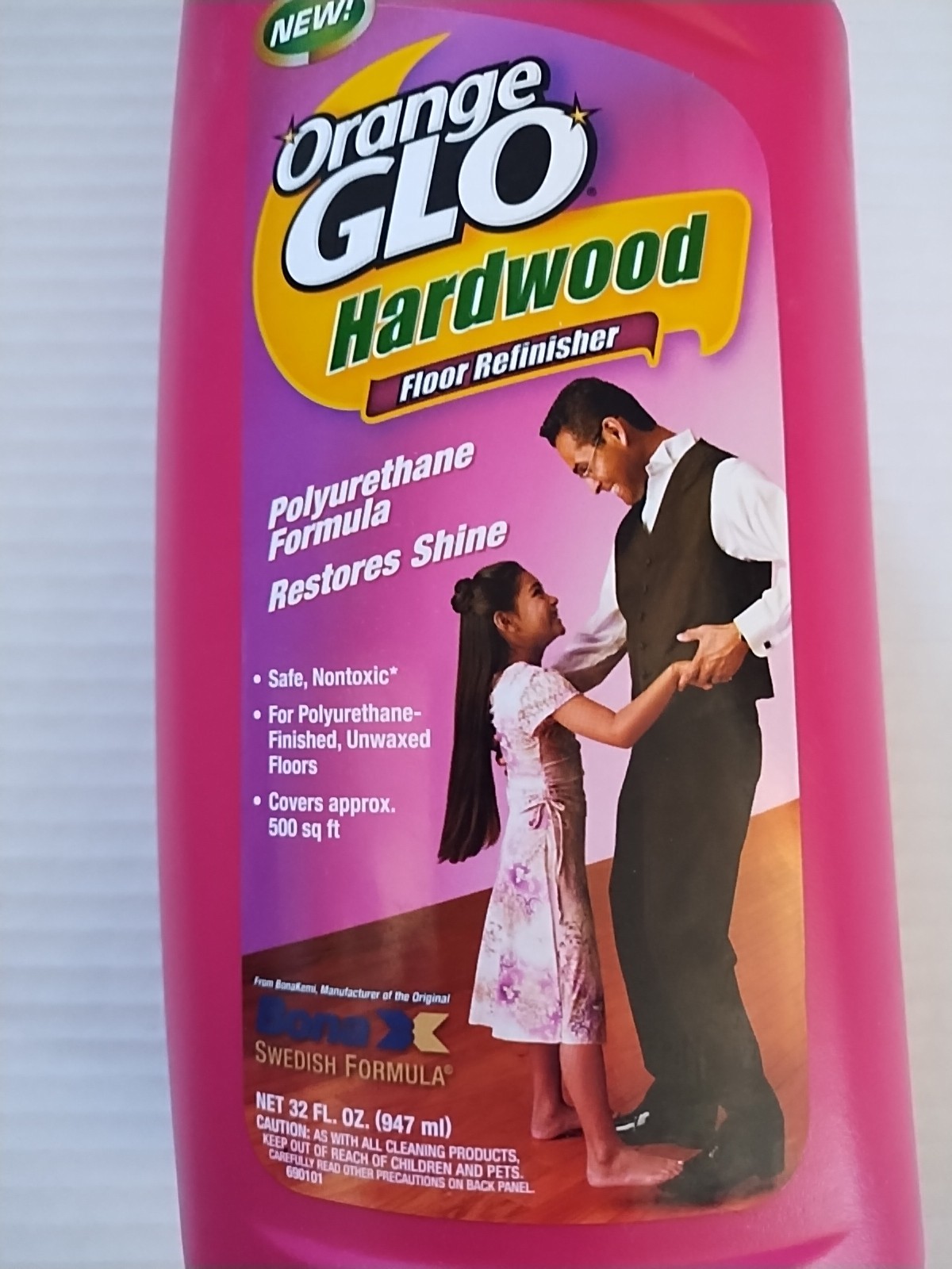Orange Glo Hardwood Floor Refinisher 32 fl oz Bona Swedish Formula