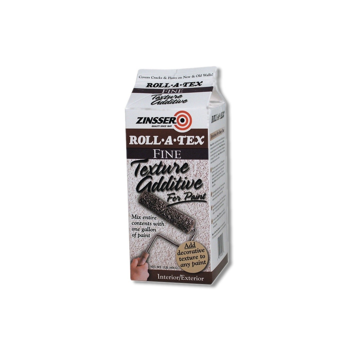 Zinsser Roll-A-Tex Indoor and Outdoor Clear Texture Additive 1 lb 22232
