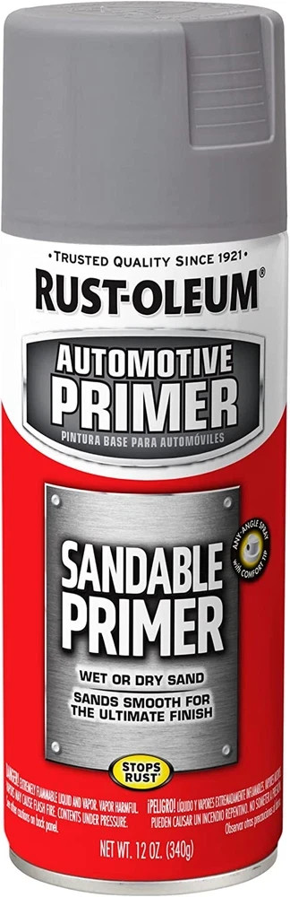 249415 Automotive Sandable Primer Spray, 12 Oz, Gray
