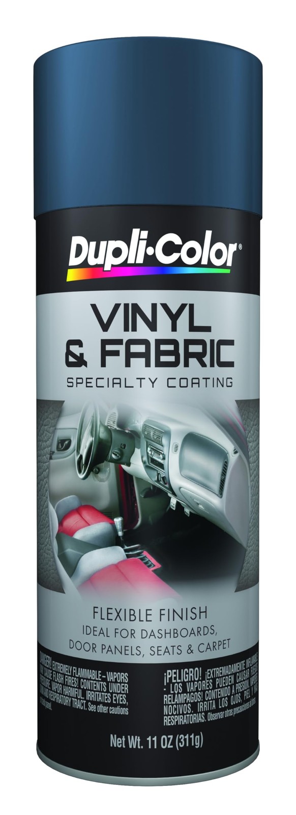 HVP112 Vinyl and Fabric Coating Spray Paint – Medium Blue – 11 oz Aerosol Can