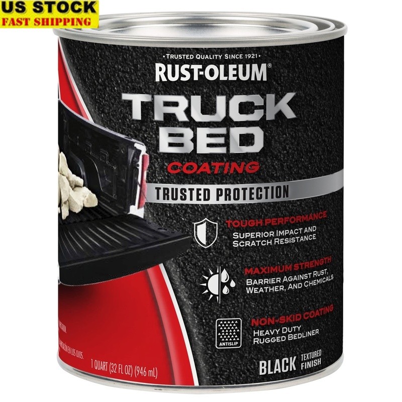 Automotive Truck Bed Coating Universal Flat Matte Rust Protection Durable Finish