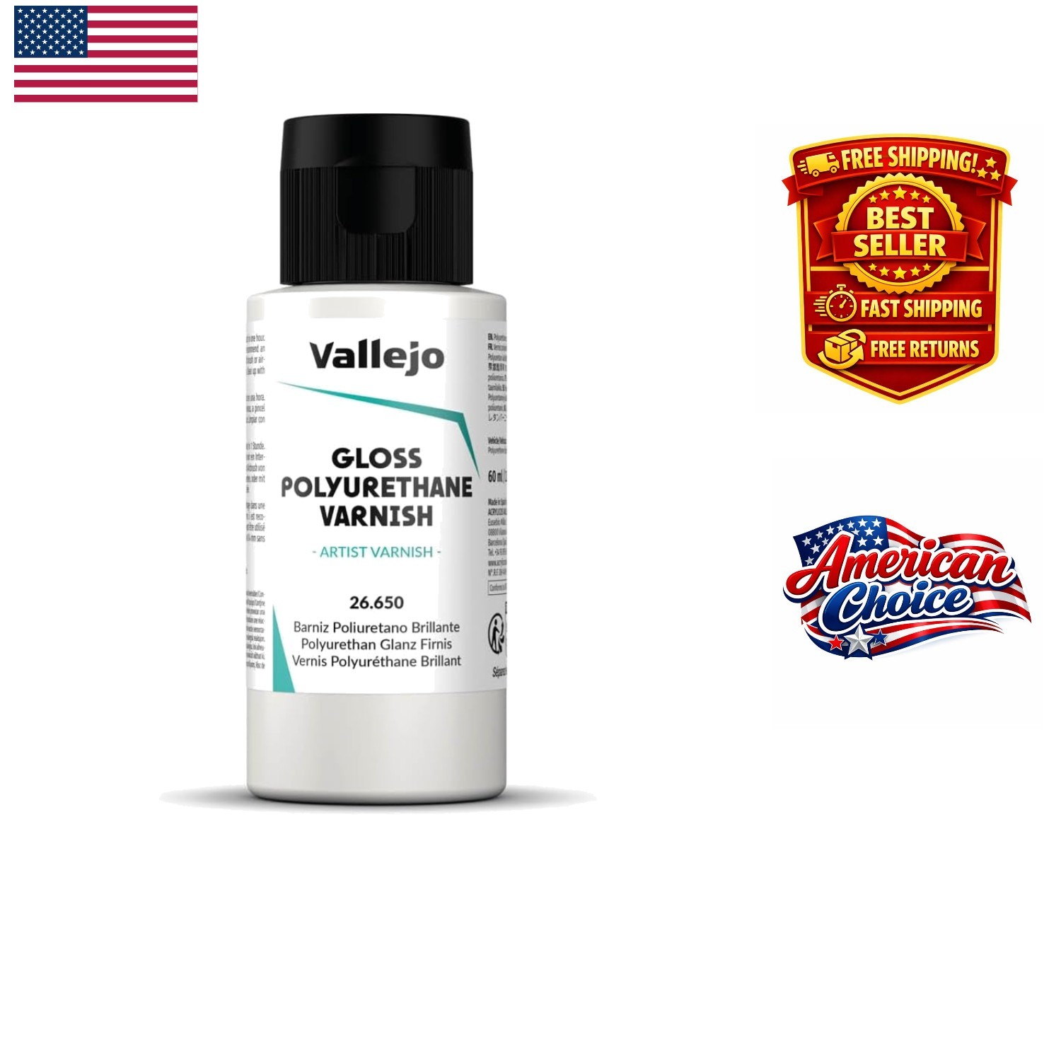 Extraordinary Hardness Polyurethane Varnish 60ml – Scratch Resistant Shine