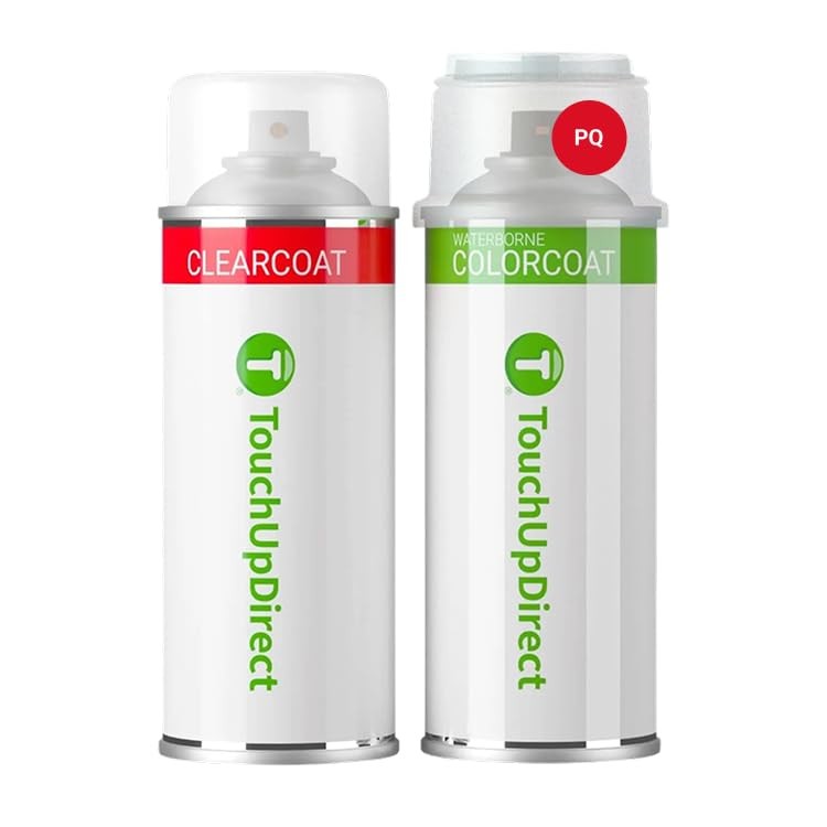 Car Paint Touch Up Spray Kit – Compatible with Ford PQ Race Red Exact Match A…