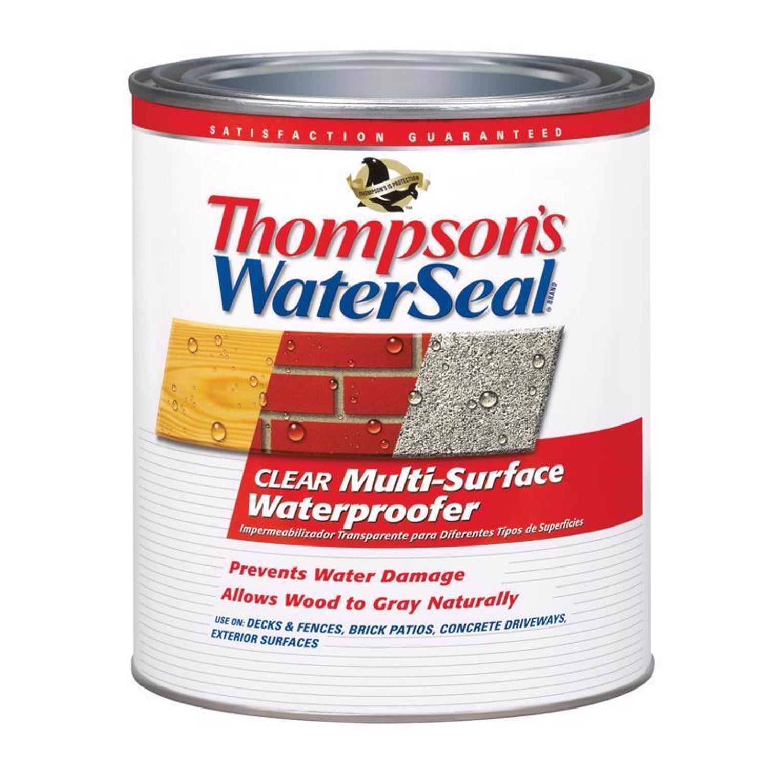 Thompson’s Waterseal TH.024104-14 Multi-Surface Waterproofer 1 qt. (Pack of 6)