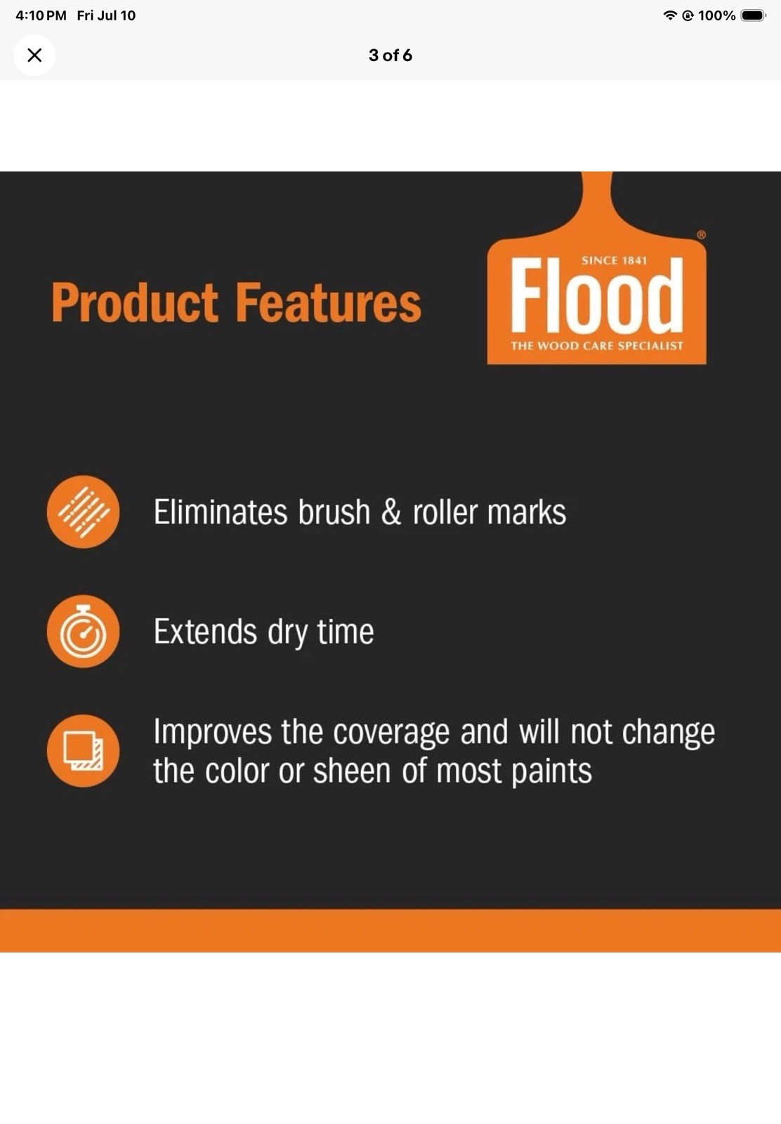 Flood Penetrol Oil-Based Paint Additive, FLD4, 1 Quart (946 mL) 4 quarts total