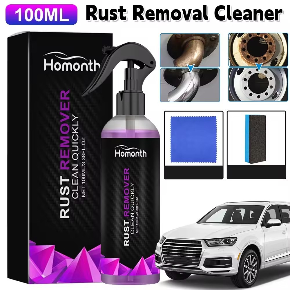 Multi-Purpose Car Rust Removal Spray Rust Remover Rust Inhibitor Derusting Spray