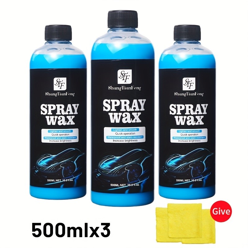 3pcs Car Coating Spray, Repair Wax Spraying Coating Glaze Sealant – Fast Coating