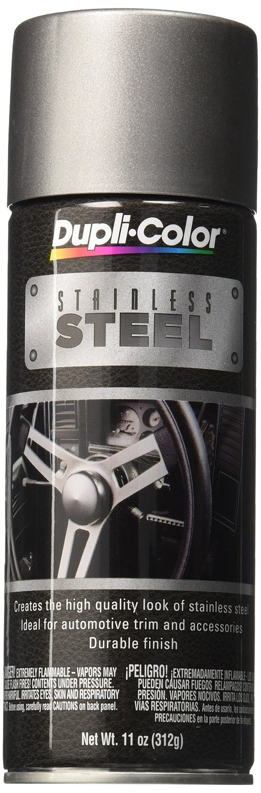 ESS100000 Instant Enamel Metallic Automotive Paint – Stainless Steel Spray Pa…