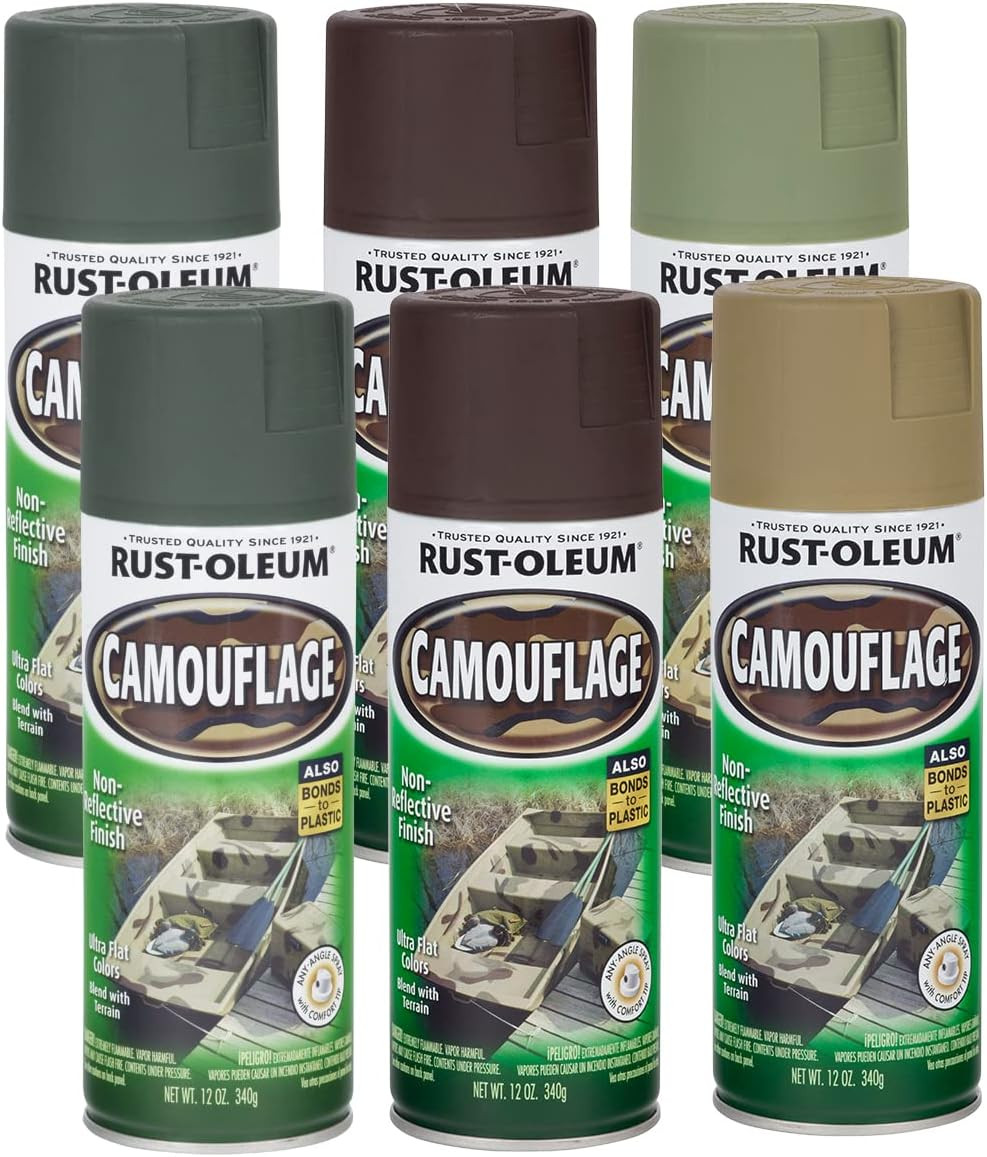269038-6 PK Specialty Camouflage Spray Pack, 12-Ounce, 6-Pack