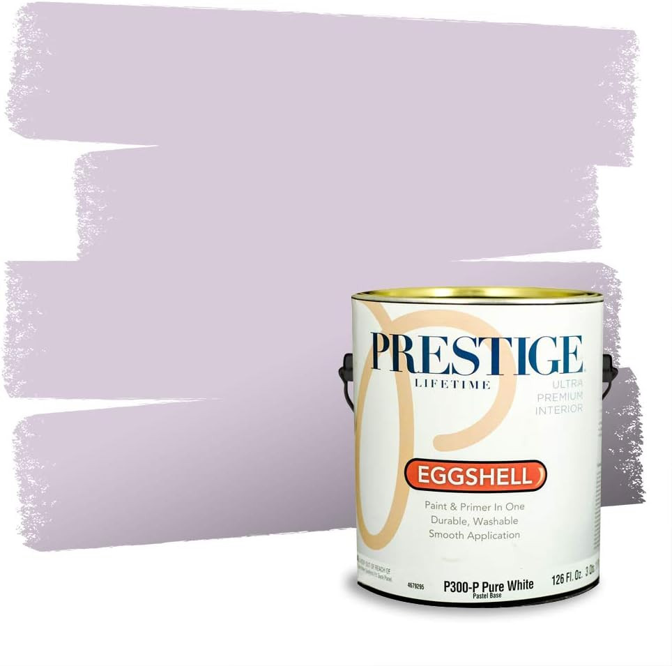 Paints Interior Paint and Primer in One, 1-Gallon, Eggshell, Comparable Match of