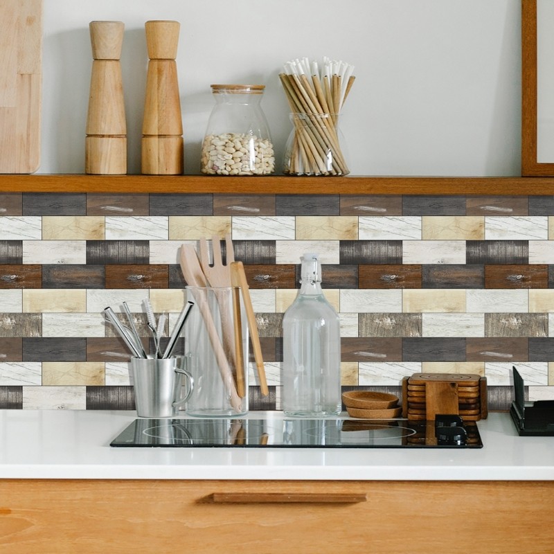 10lots Removable Vinyls Wallpapers For Kitchen Backsplash And Bathroom Makeover