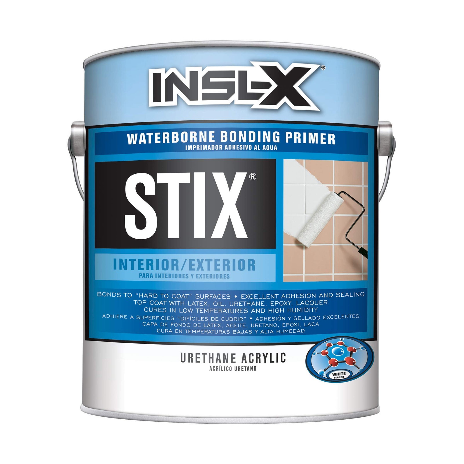 INSL-X SXA11009A-01 Stix Acrylic Waterborne 128 Fl Oz (Pack of 1), White