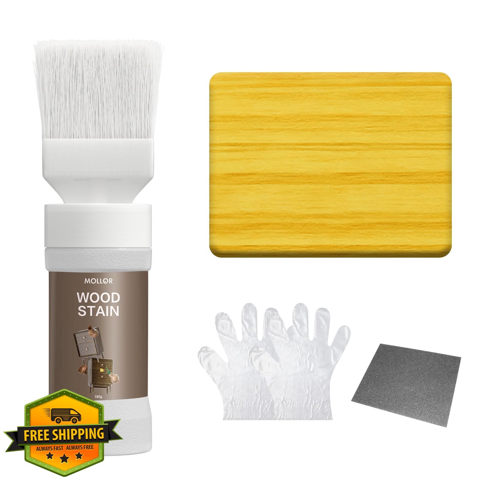 Mollor Golden Oak Wood Stain 1 Pack