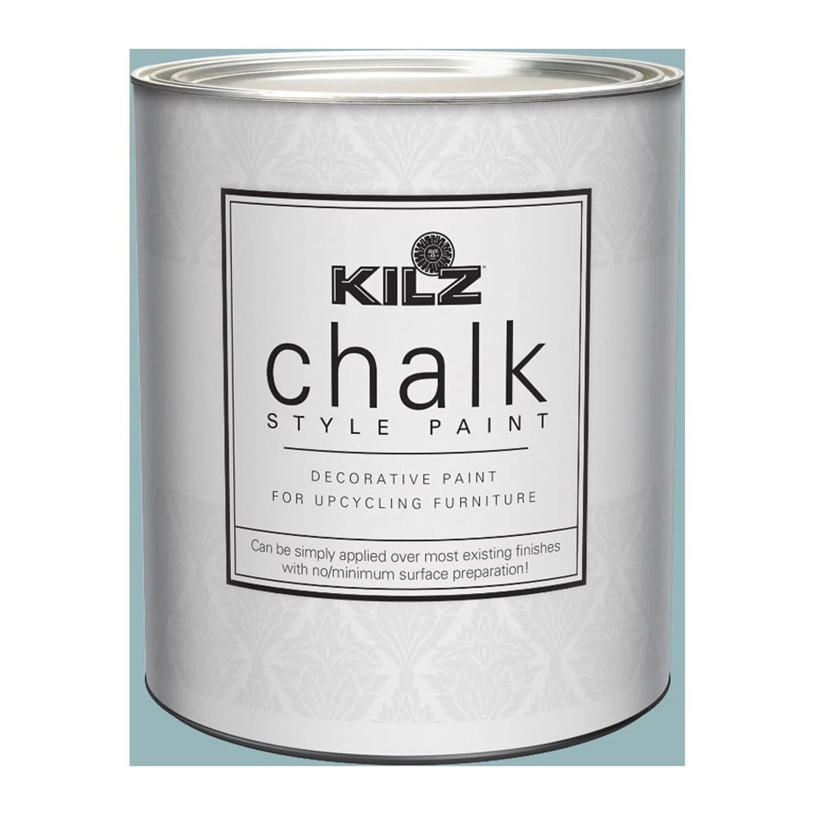 KILZ Chalk Style Paint, Interior, Ultra-Matte, White, 1 Quart