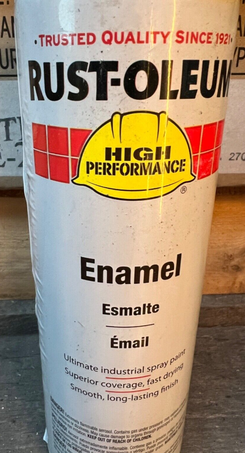 Rust-Oleum High Performance Rust Preventative Spray for Metal, Steel,15 oz.WHITE