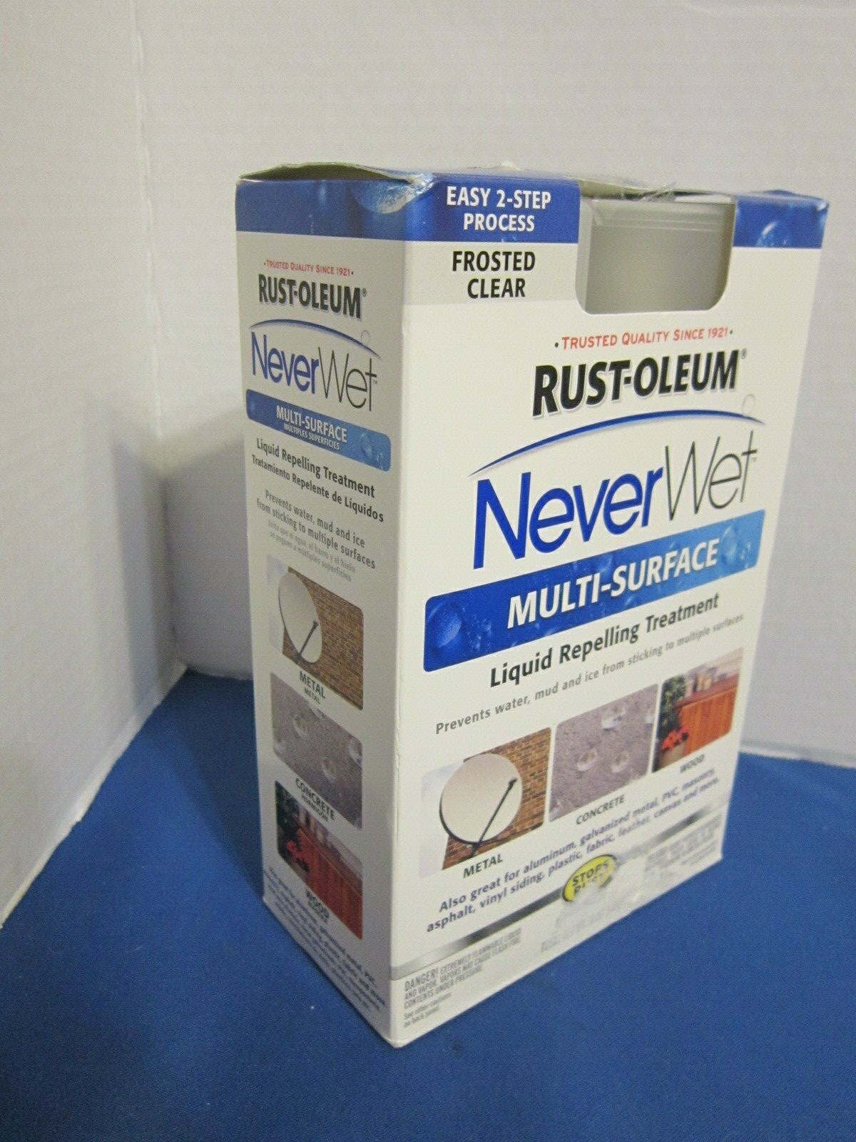NEVER WET* Rust-Oleum 18 oz MULTI SURFACE/Purpose Protector Spray Kit Lot of 2
