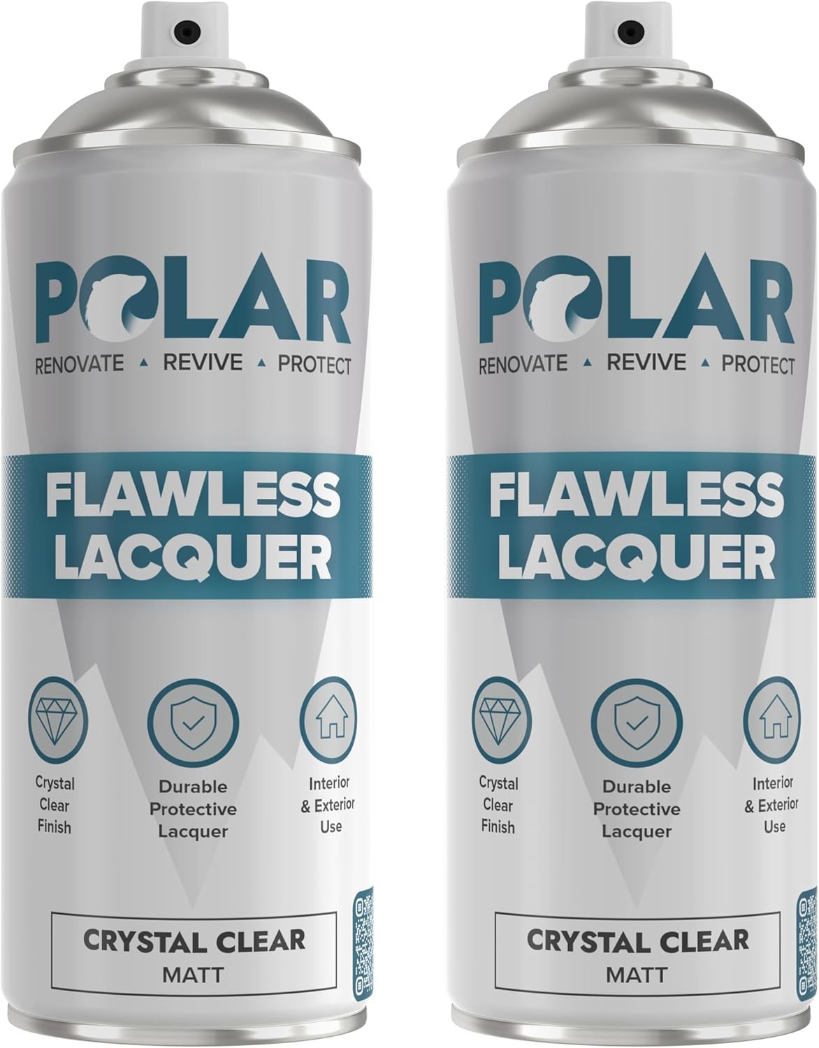 Clear Matte Flawless Lacquer Spray – 2 x 13.5 Fl Oz – ClearCoatSprayPaint