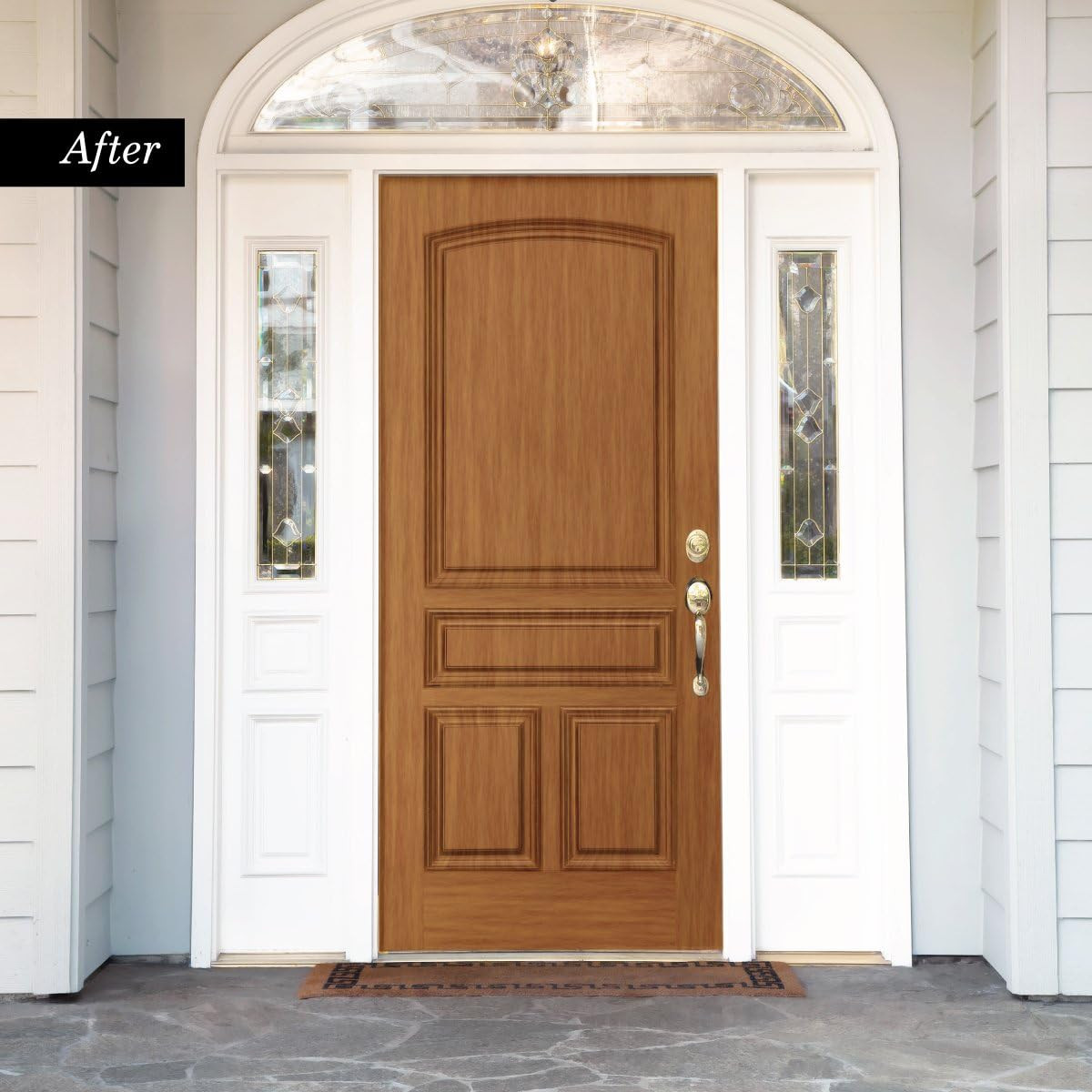 Red Oak Wood Look Paint Kit for Doors – Transform Your Space!