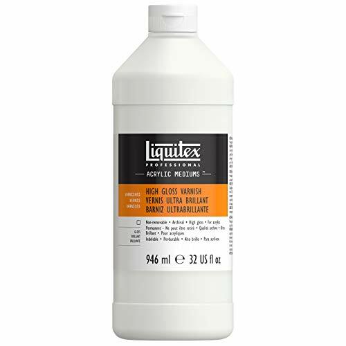 Liquitex High Gloss Varnish, 126632 Professional, 32-oz, Fl (Pack of 1)