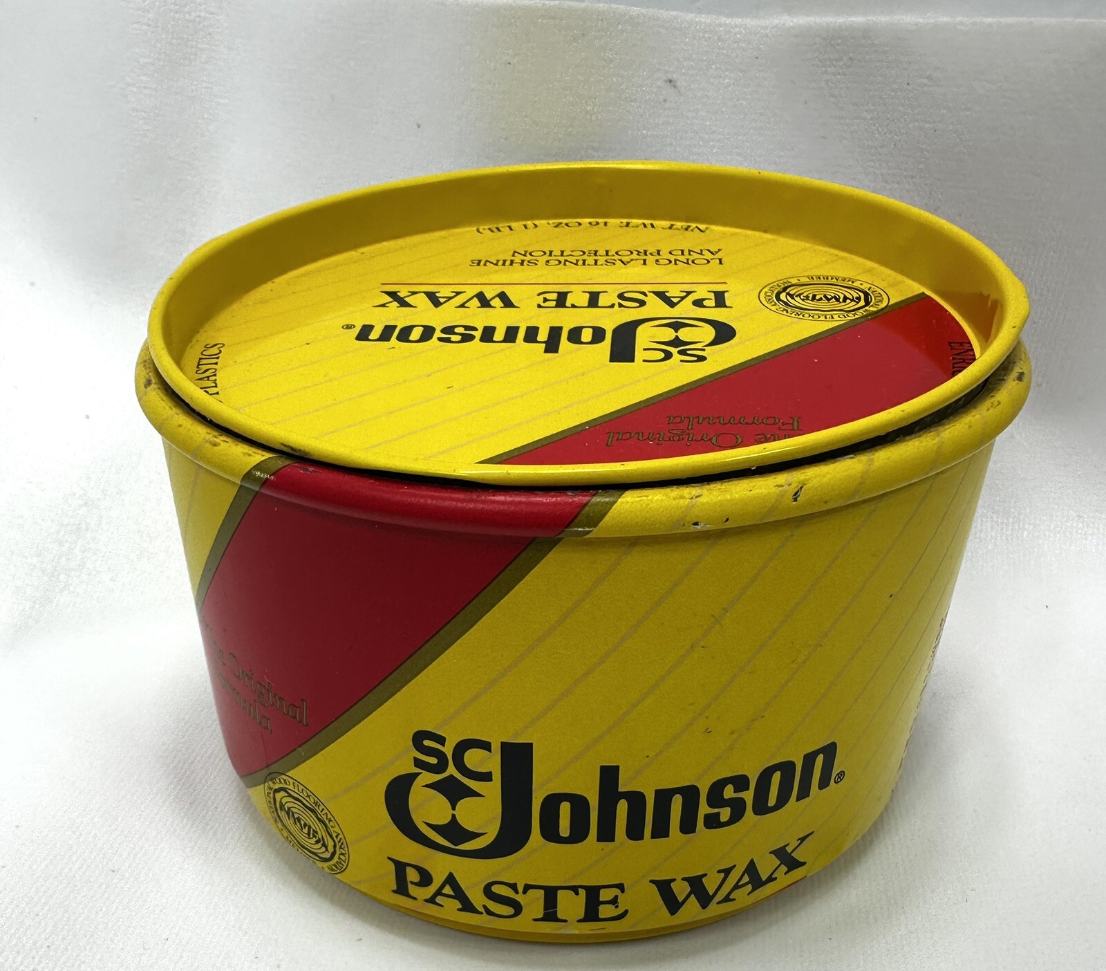 S.C JOHNSON Paste Wax The Original Formular nearly full discontinued