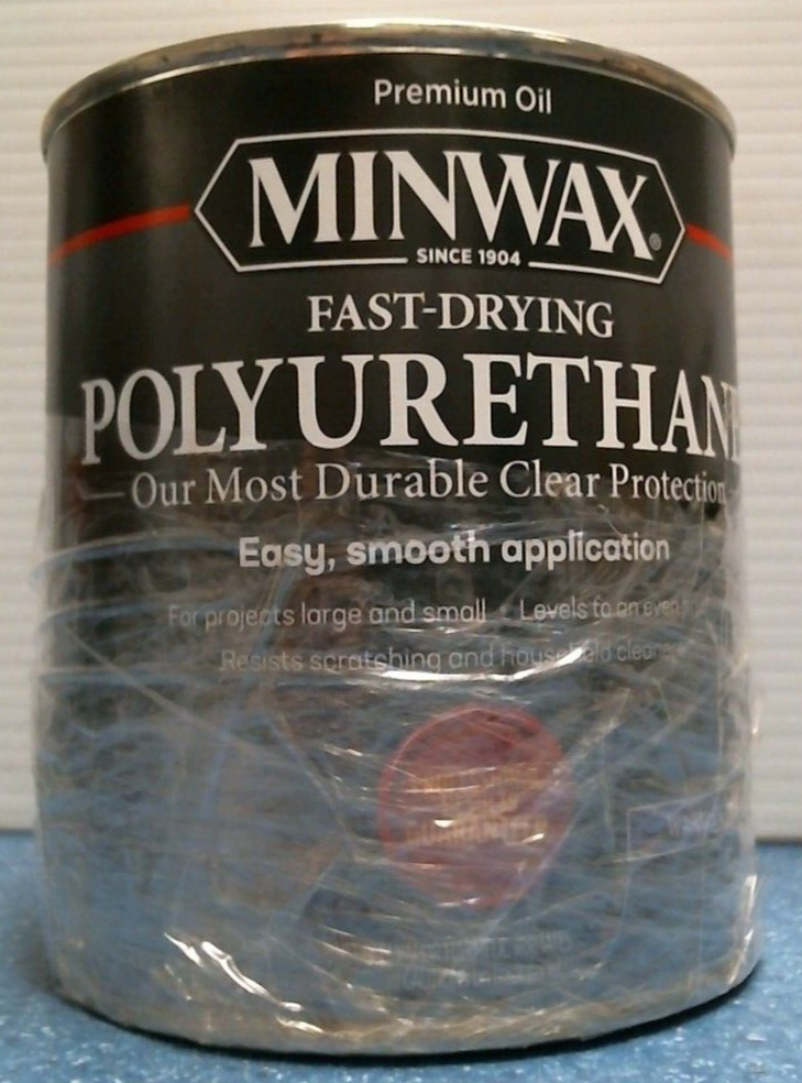 Minwax Fast-Drying Polyurethane, WARM SATIN, 32 fl. oz. (63010) FS