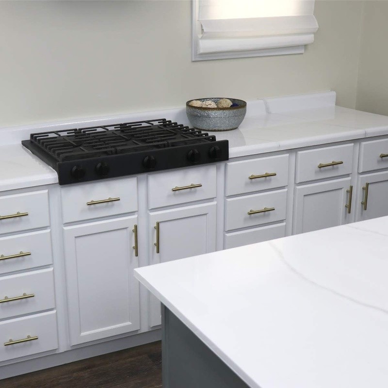 Countertop Paint Kit Epoxy Topcoat Durable Glossy Finish 35sqft Interior Use