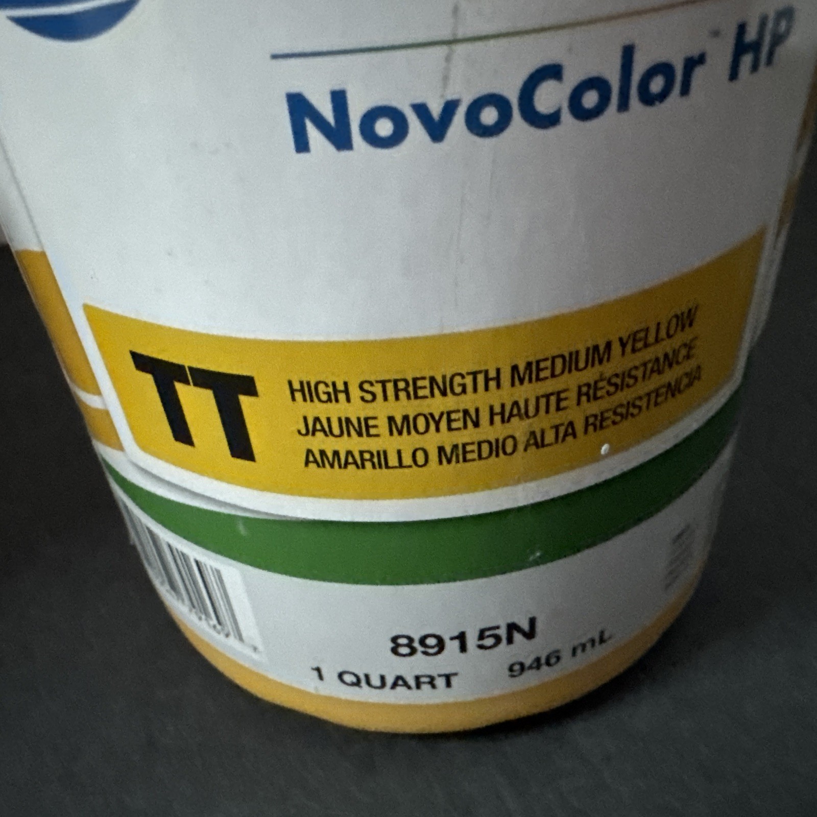 NovoColor HP CCA High Strength Medium Yellow Paint Colorant
